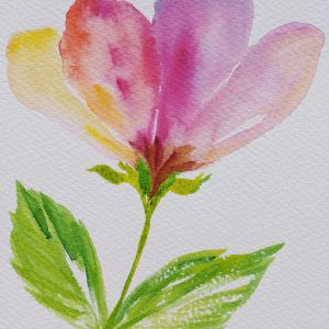 The pinkish flower
